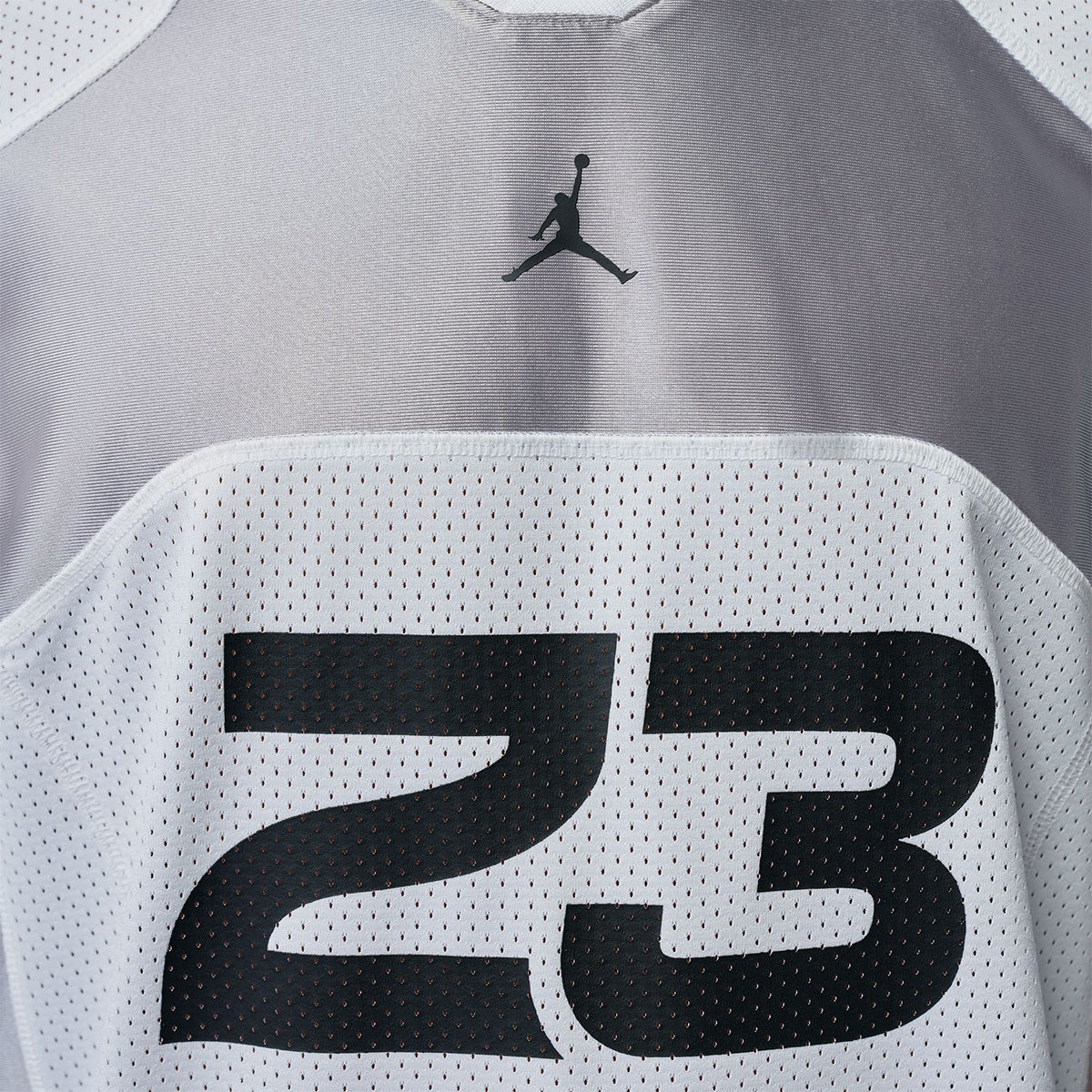 Jordan Flight Men's Jersey Top 'WHITE/LT SMOKE GREY/BLACK'