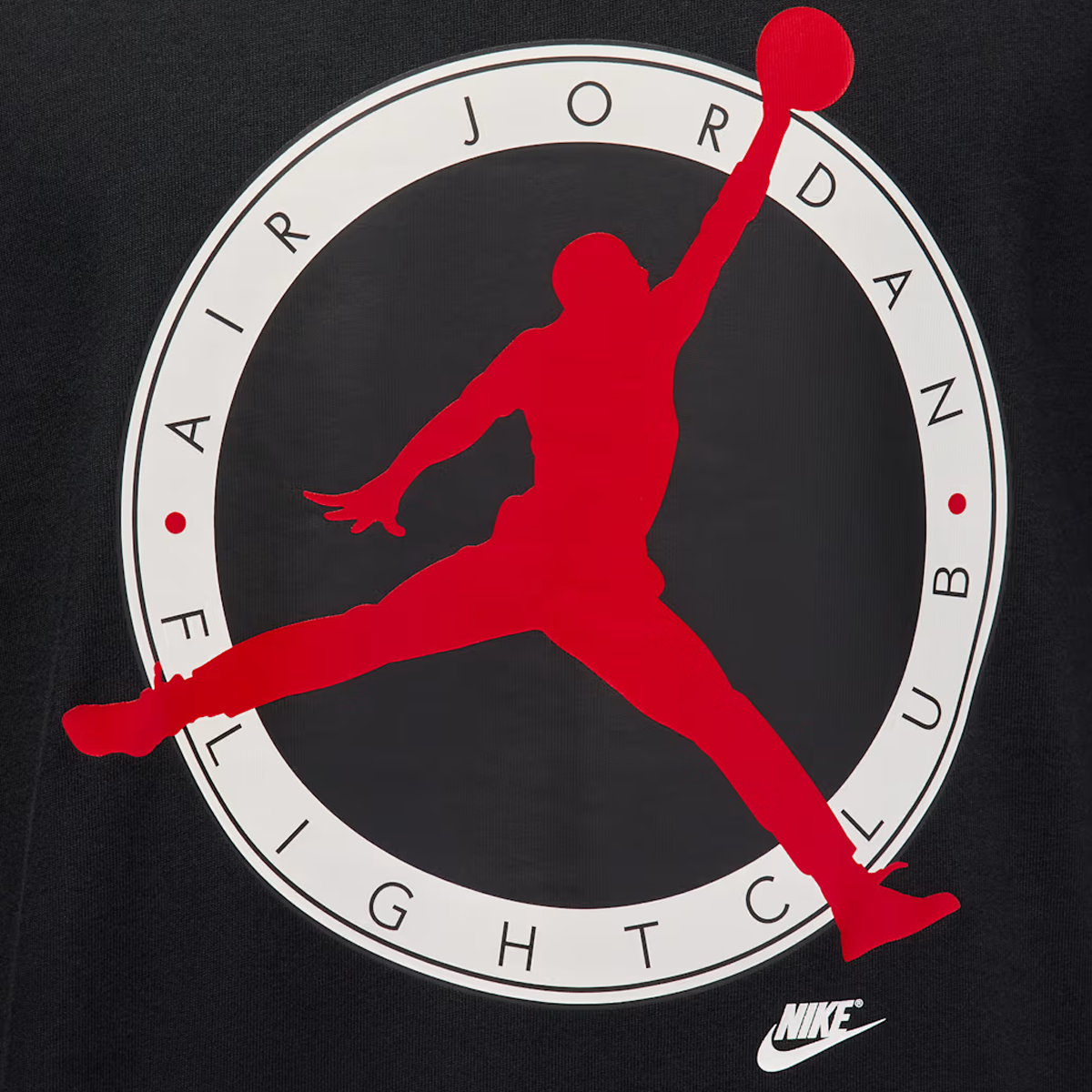Jordan Flight Club Jordan Flight Club
Jordan Flight Club Men's Long-Sleeve T-Shirt 'Black/University Red'
