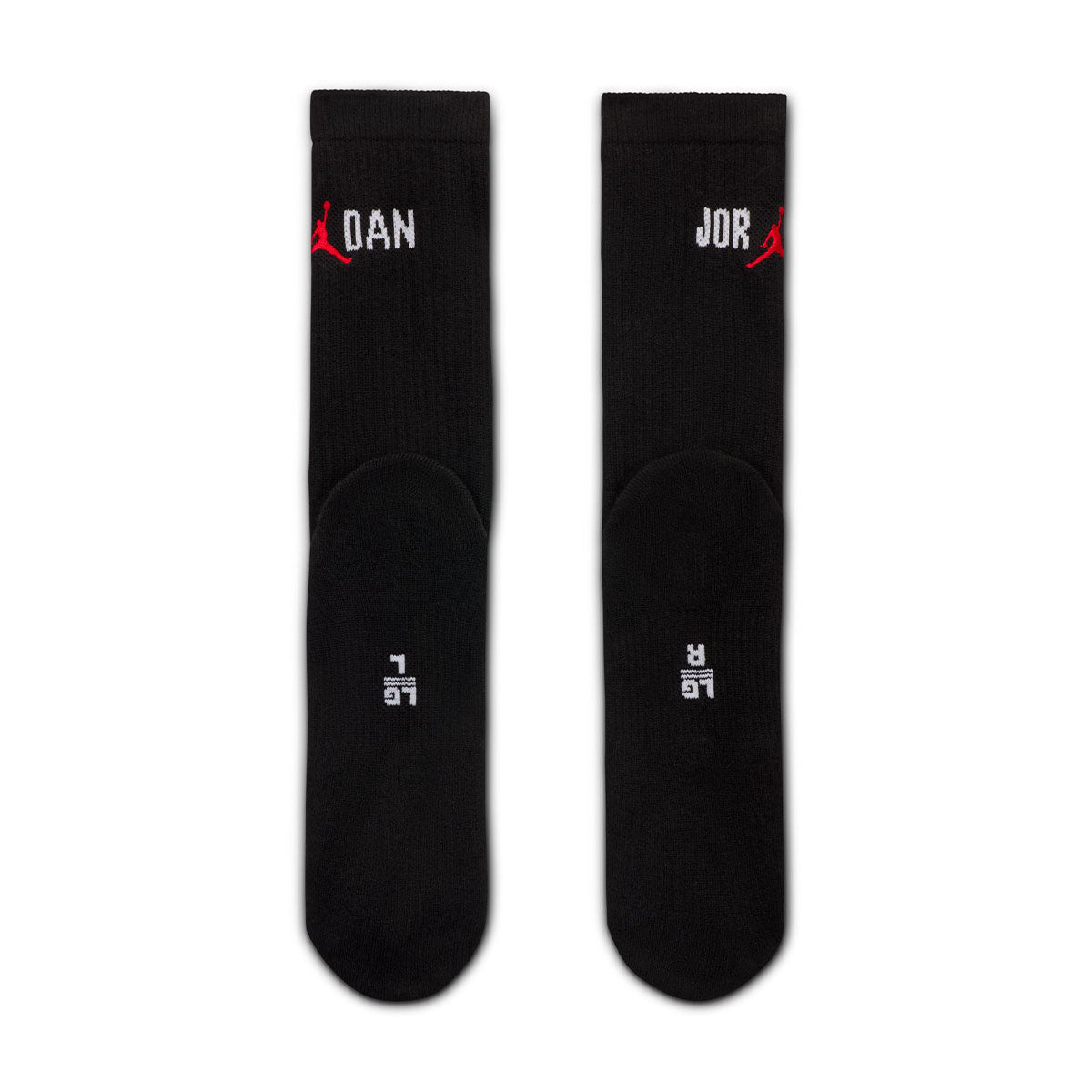 Jordan Logo Everyday Crew Sox 'Black'