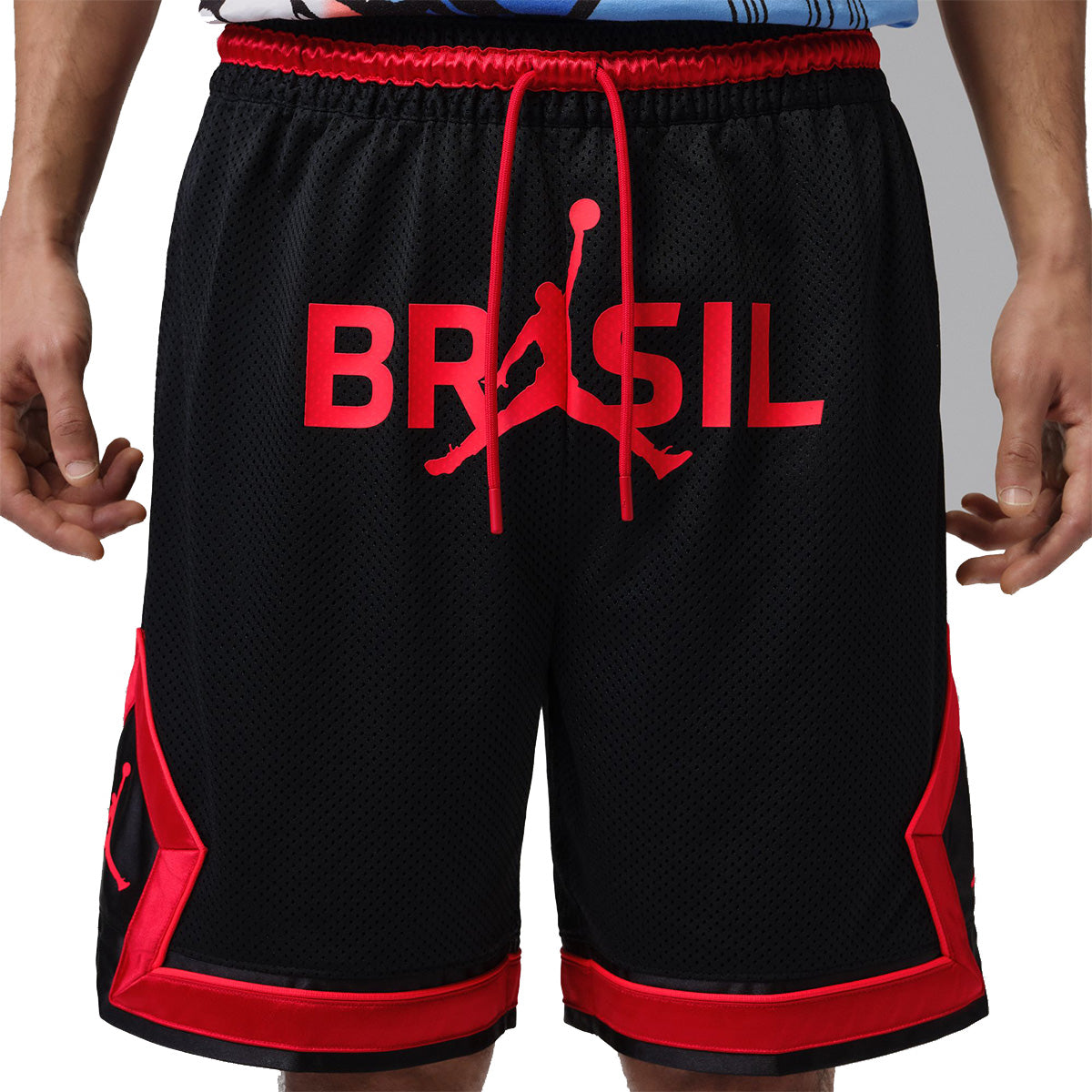 Mesh Diamond Shorts 'Team Brasil'