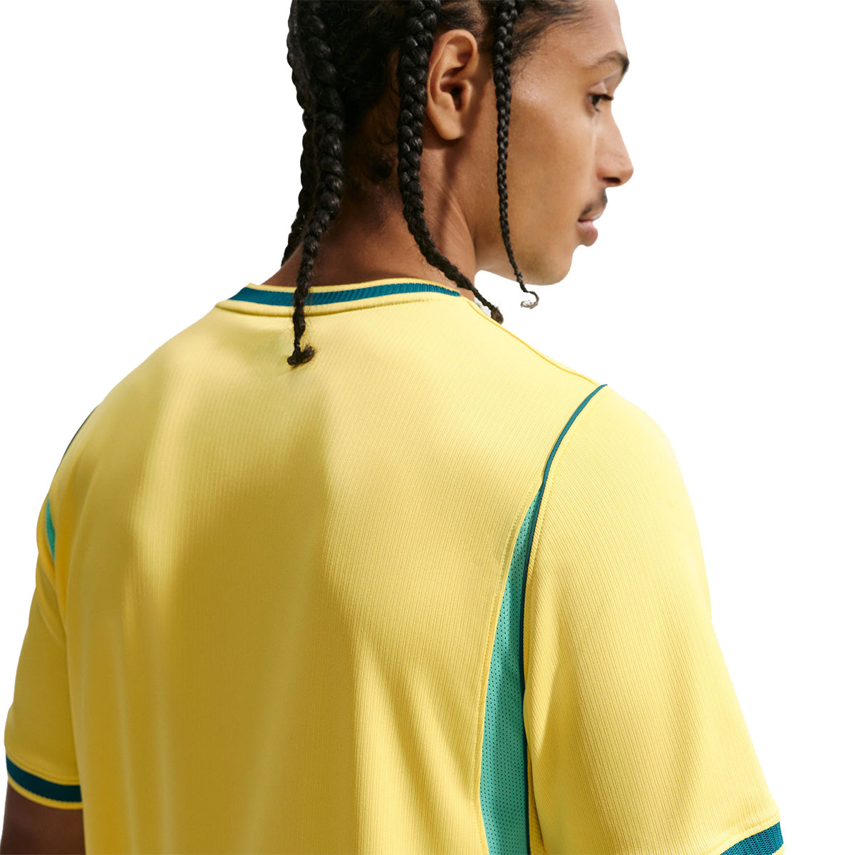Brazil 2026 Stadium Home Jersey 'CANARY/LIGHT MENTA/GEODE TEAL'