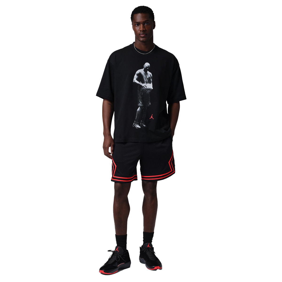 Sport Men's Dri-FIT T-Shirt 'Black/Infrared 23'