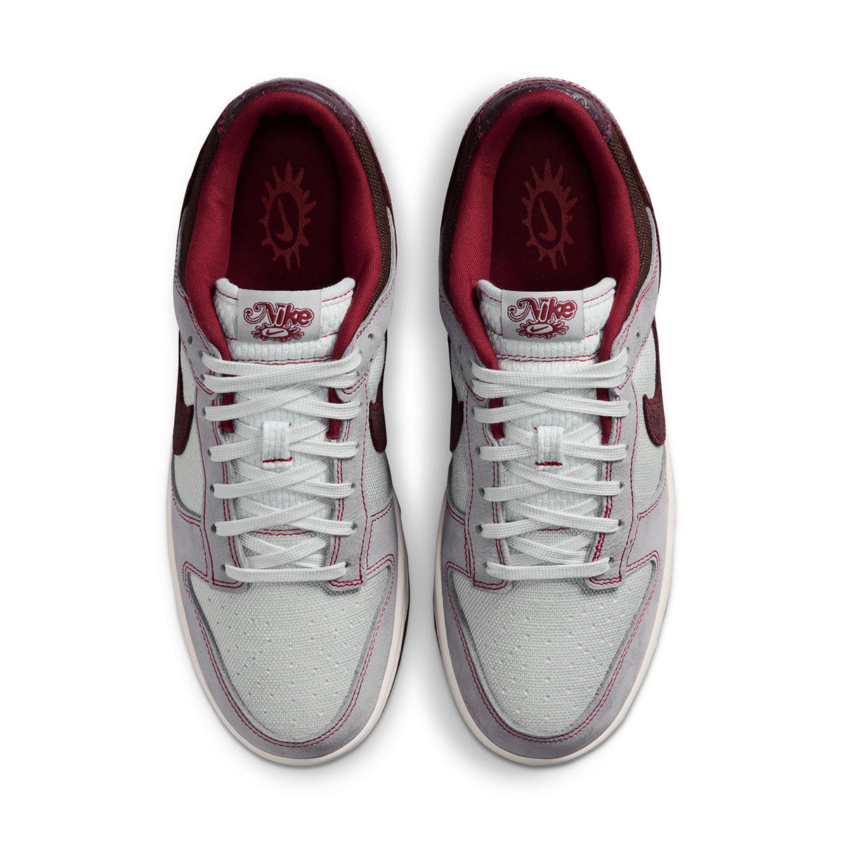 Dunk Low Retro SE 'PURE PLATINUM/BURGUNDY CRUSH/WOLF GREY'