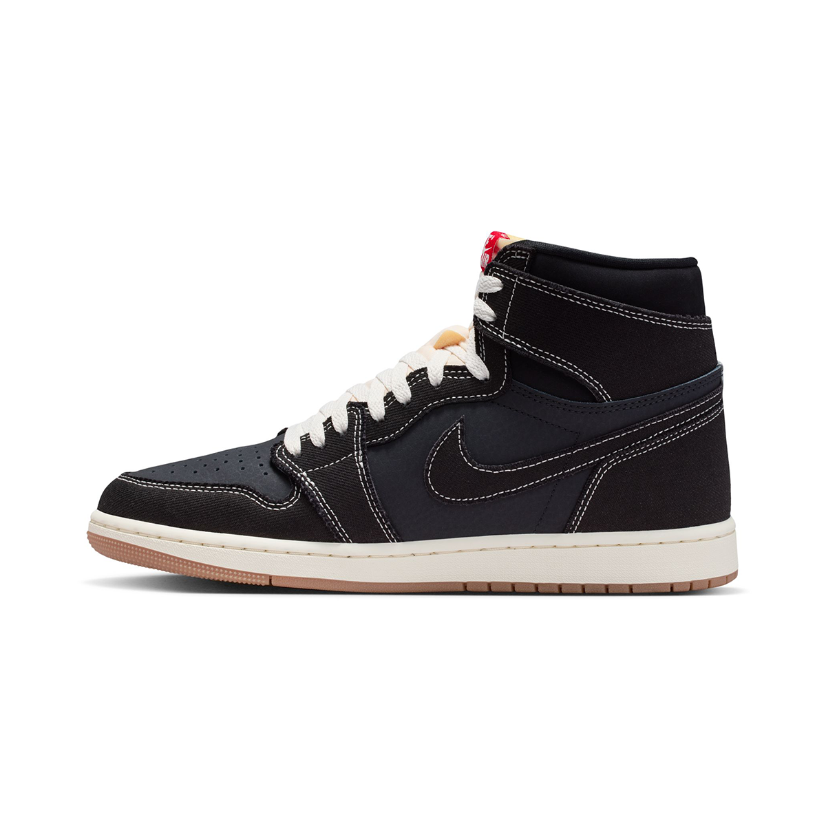 Air Jordan 1 Retro High OG Flight Club 'BLACK/UNIVERSITY RED/SAIL/GUM MED BROWN'