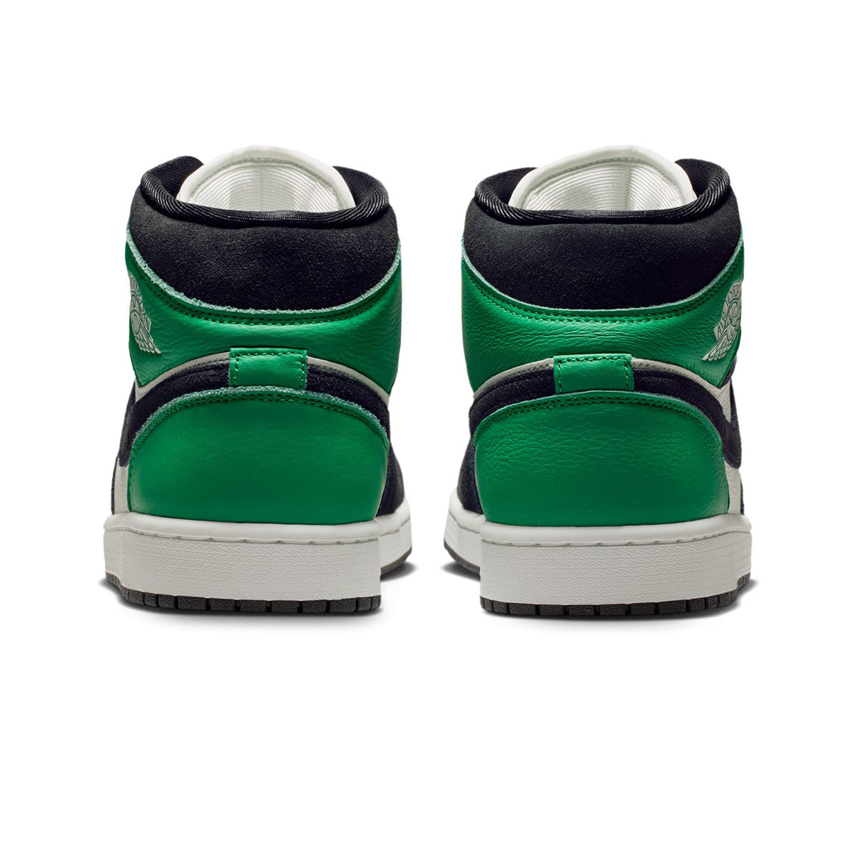 Air Jordan 1 Mid SE 'SUMMIT WHITE/BLACK/LUCKY GREEN'