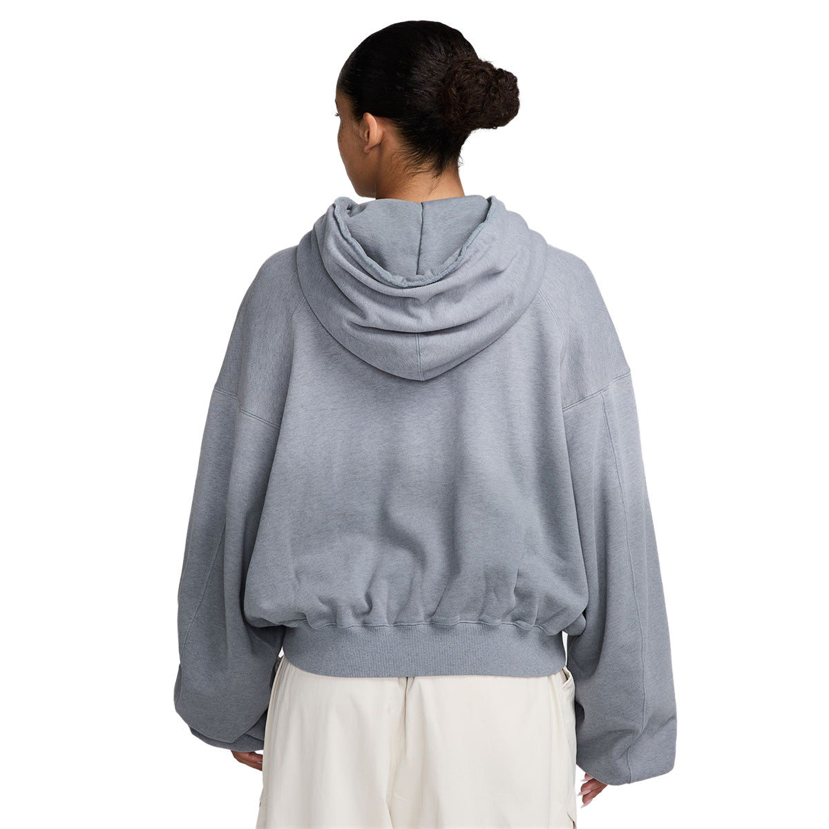 Energy Wmns Studio Fleece Hoodie 'COOL GREY HTR'