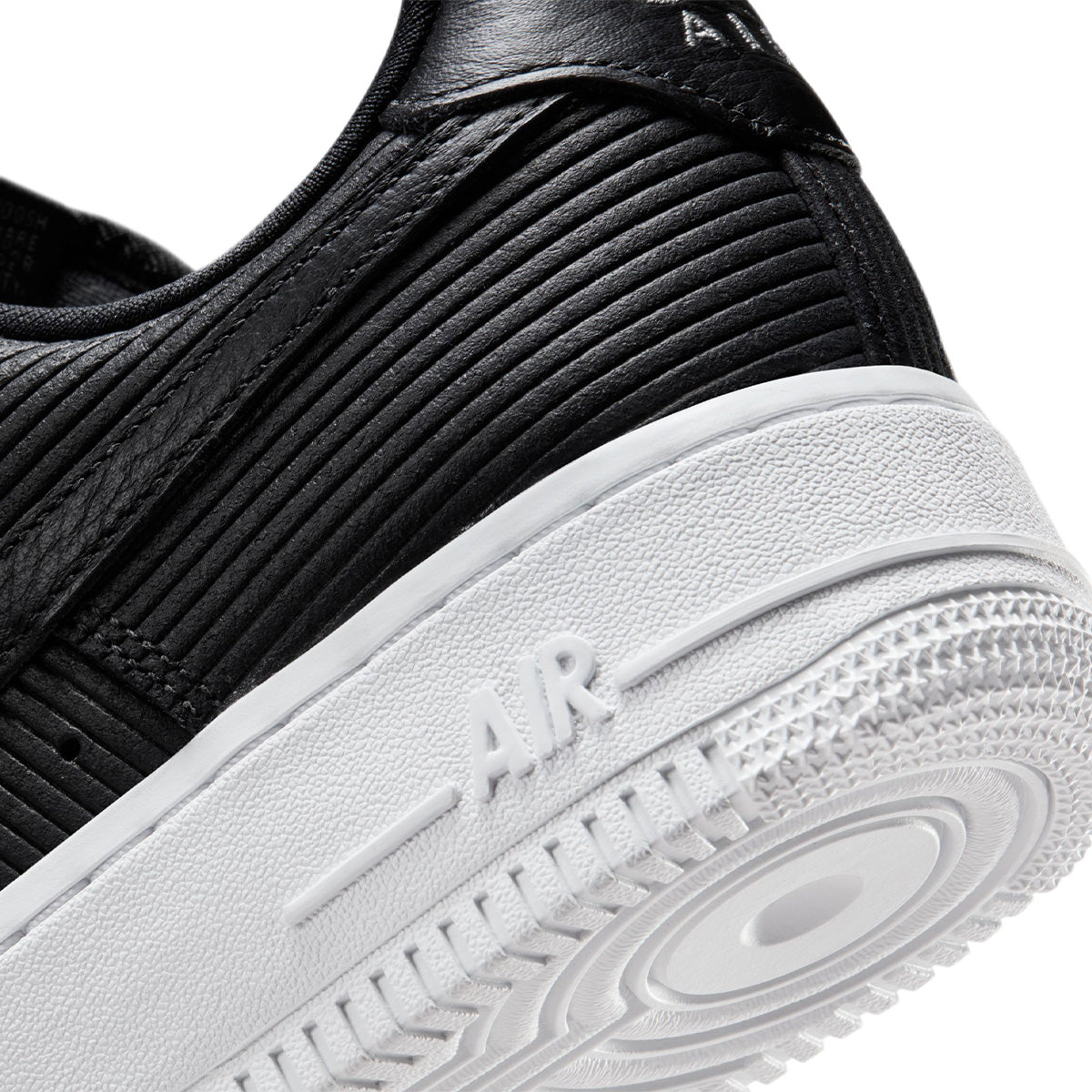 Wmns Air Force 1 '07 'Black Smoke Gray Metallic Silver Black'