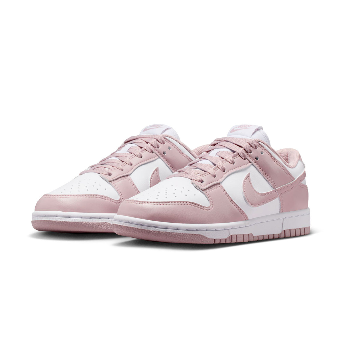 Wmns Dunk Low 'WHITE/PARTICLE ROSE/WHITE'