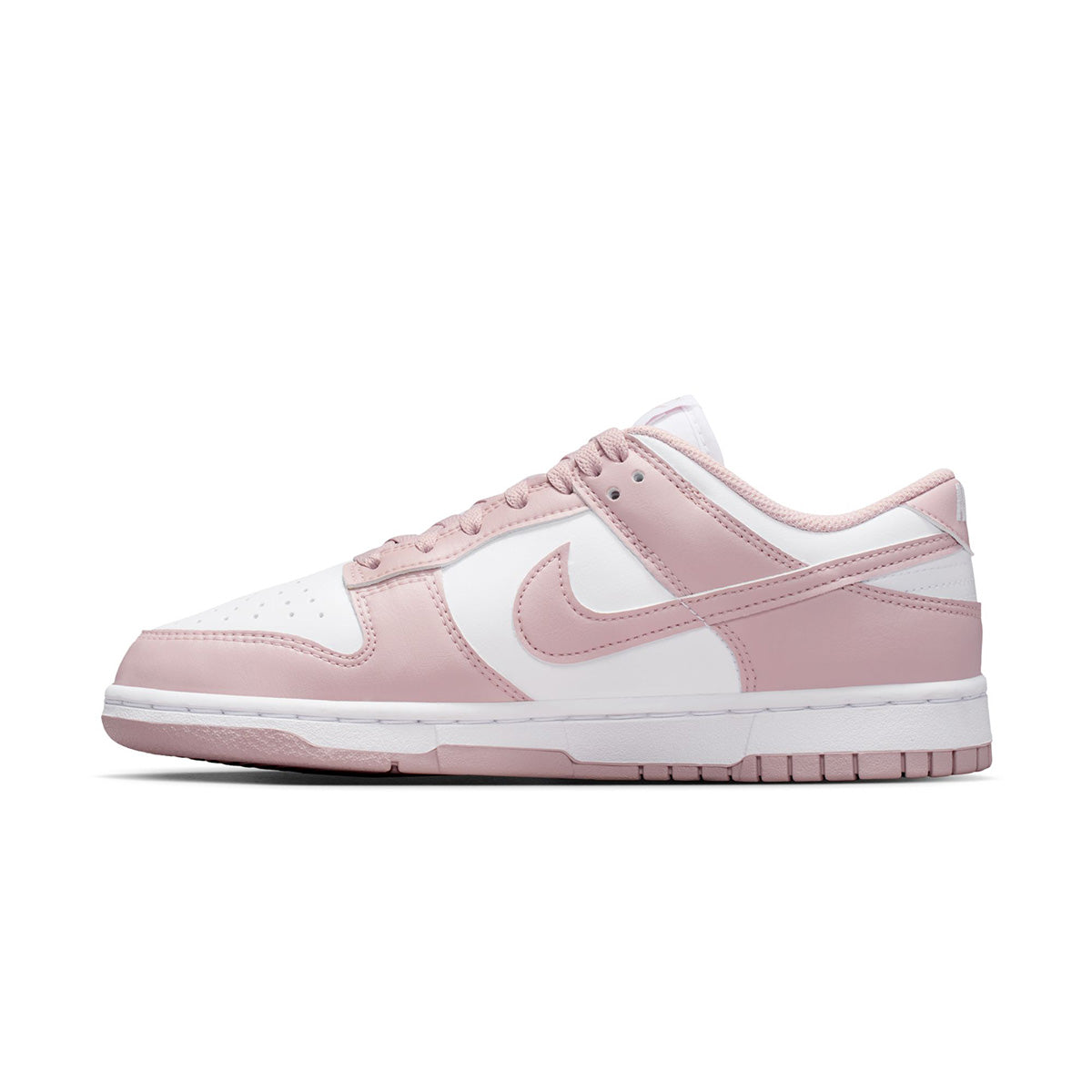 Wmns Dunk Low 'WHITE/PARTICLE ROSE/WHITE'