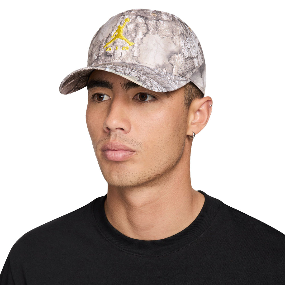 Jordan Rise Adjustable Cap 'WHITE/BRIGHT CITRON'