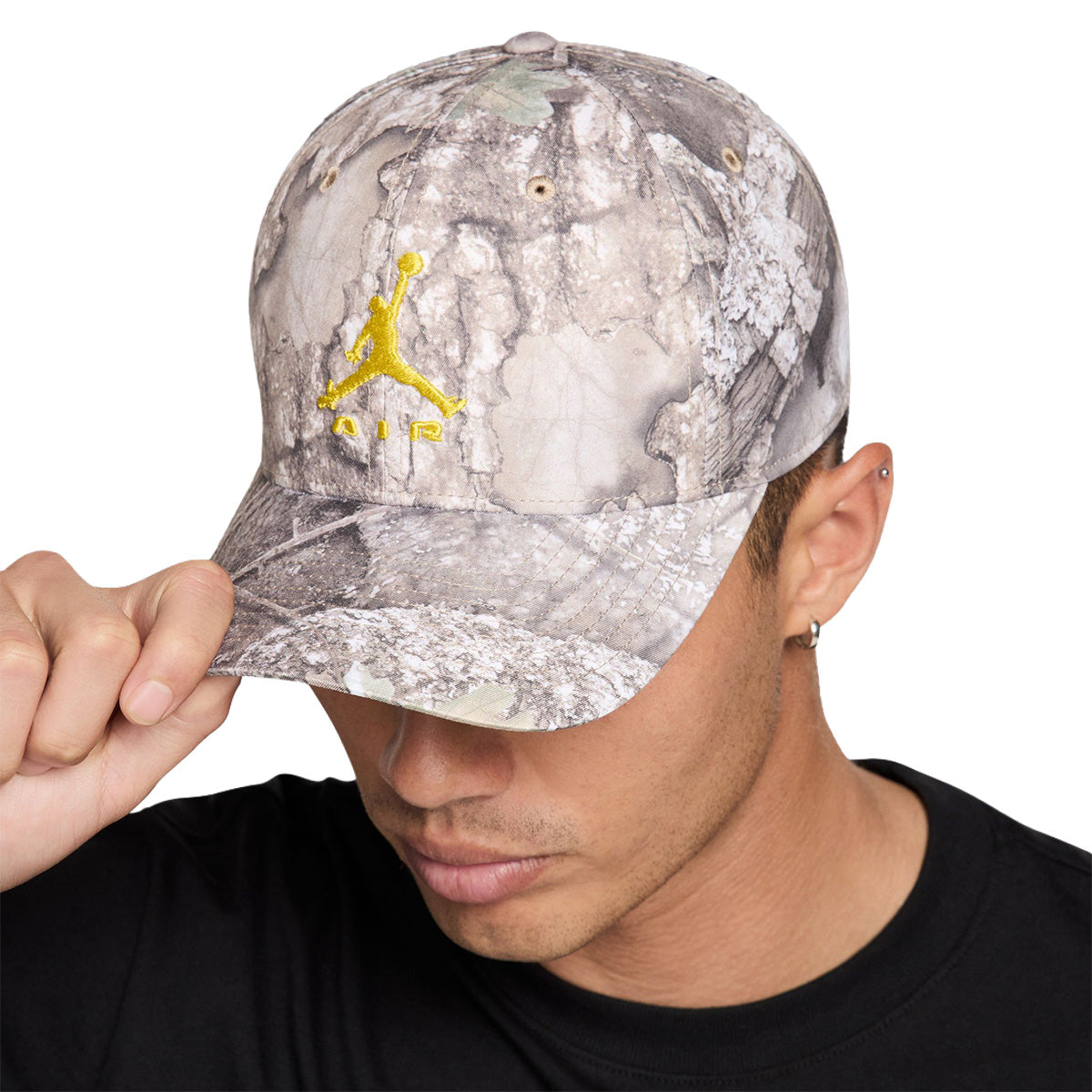 Jordan Rise Adjustable Cap 'WHITE/BRIGHT CITRON'