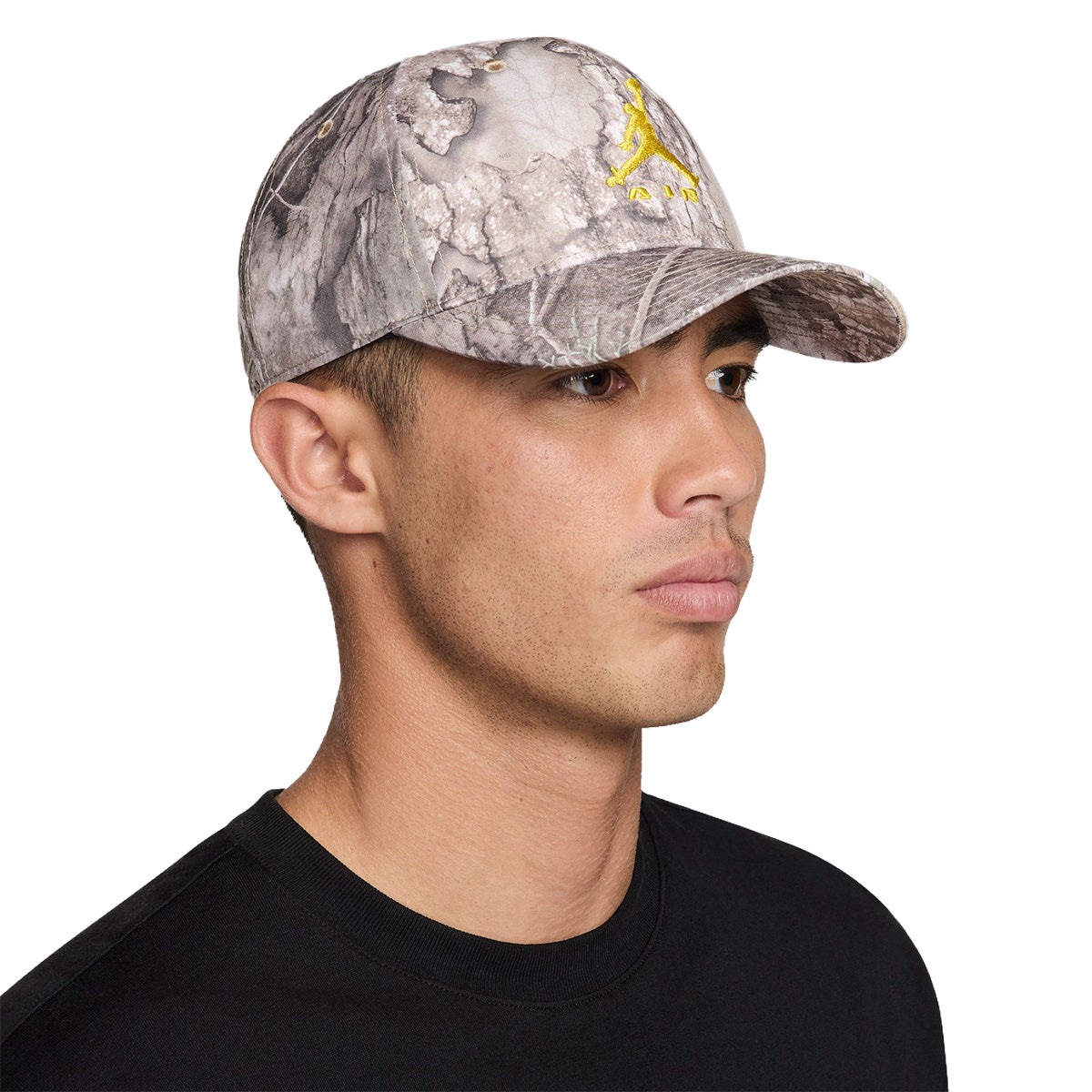 Jordan Rise Adjustable Cap 'WHITE/BRIGHT CITRON'