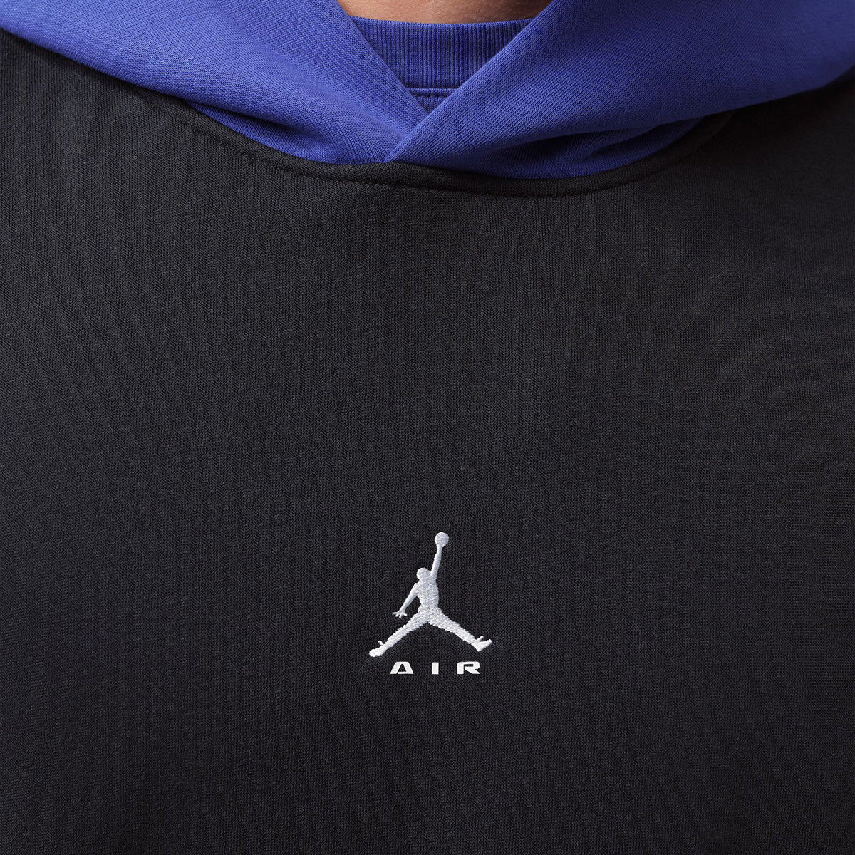 Jordan Brooklyn Mountainside Pullover Hoodie 'BLACK/LIGHT CONCORD/WHITE'