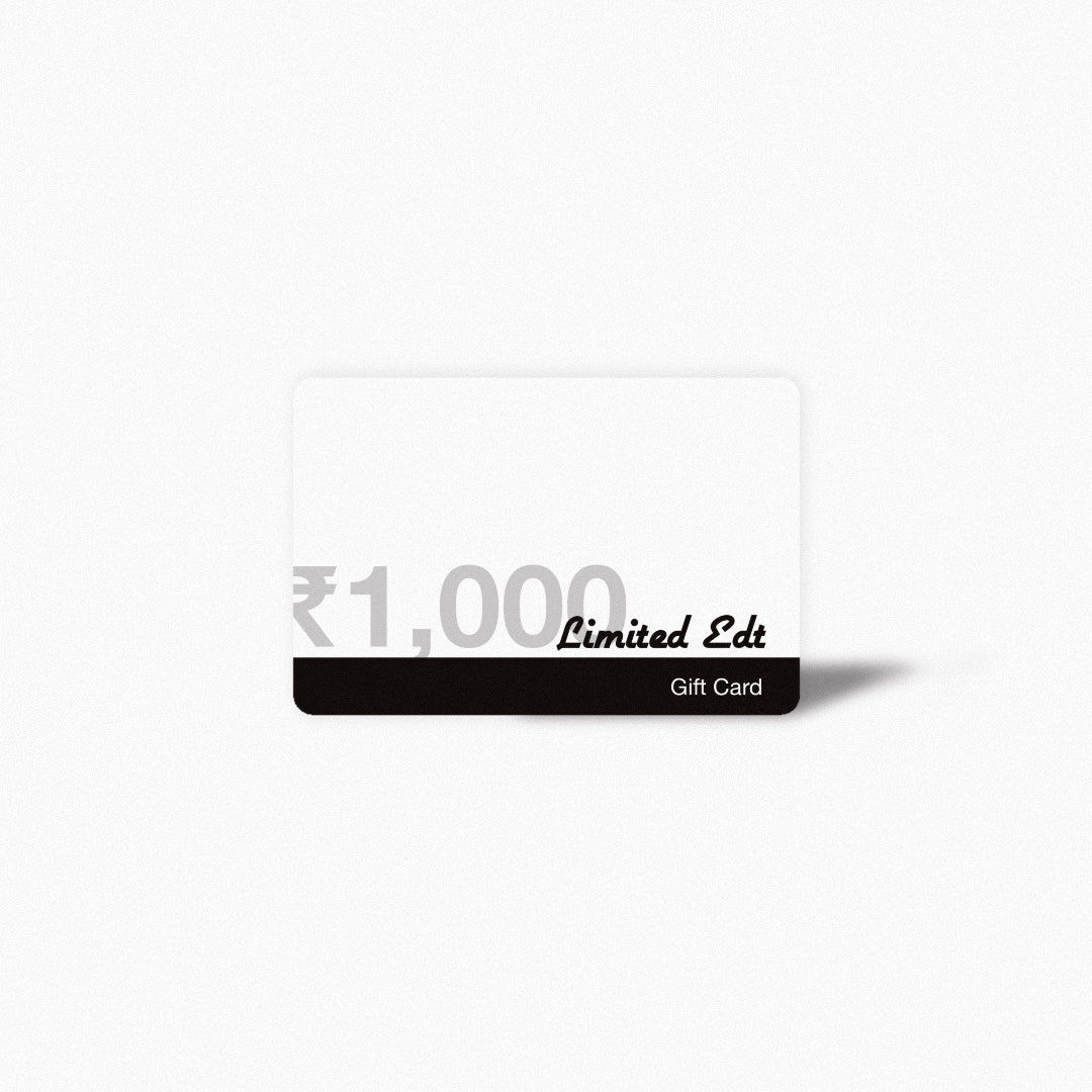 Gift Card - Limitededt India
