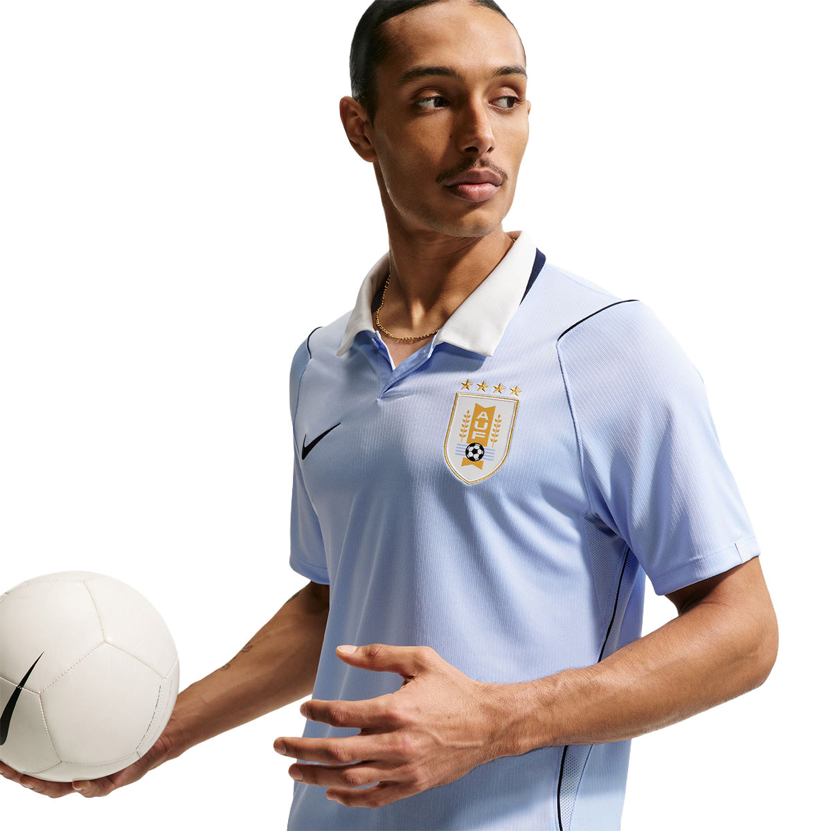 Uruguay 2026 Stadium Home Men's Dri-FIT Soccer Jersey 'ROYAL TINT/OBSIDIAN'