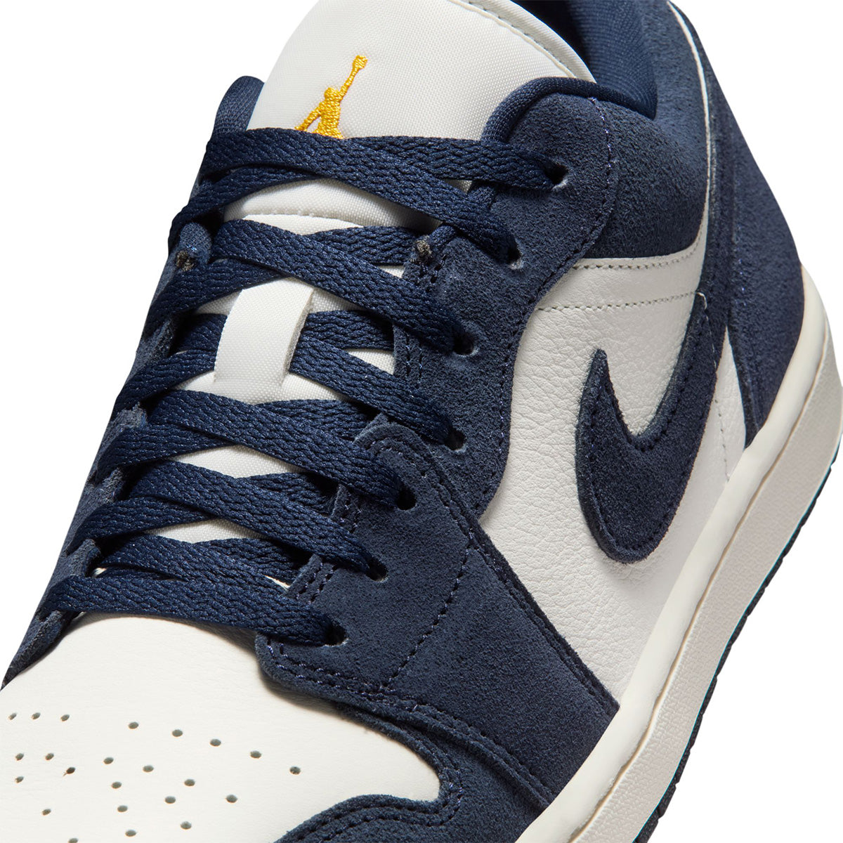 Air Jordan 1 Low ' OBSIDIAN/OBSIDIAN/UNIVERSITY GOLD'