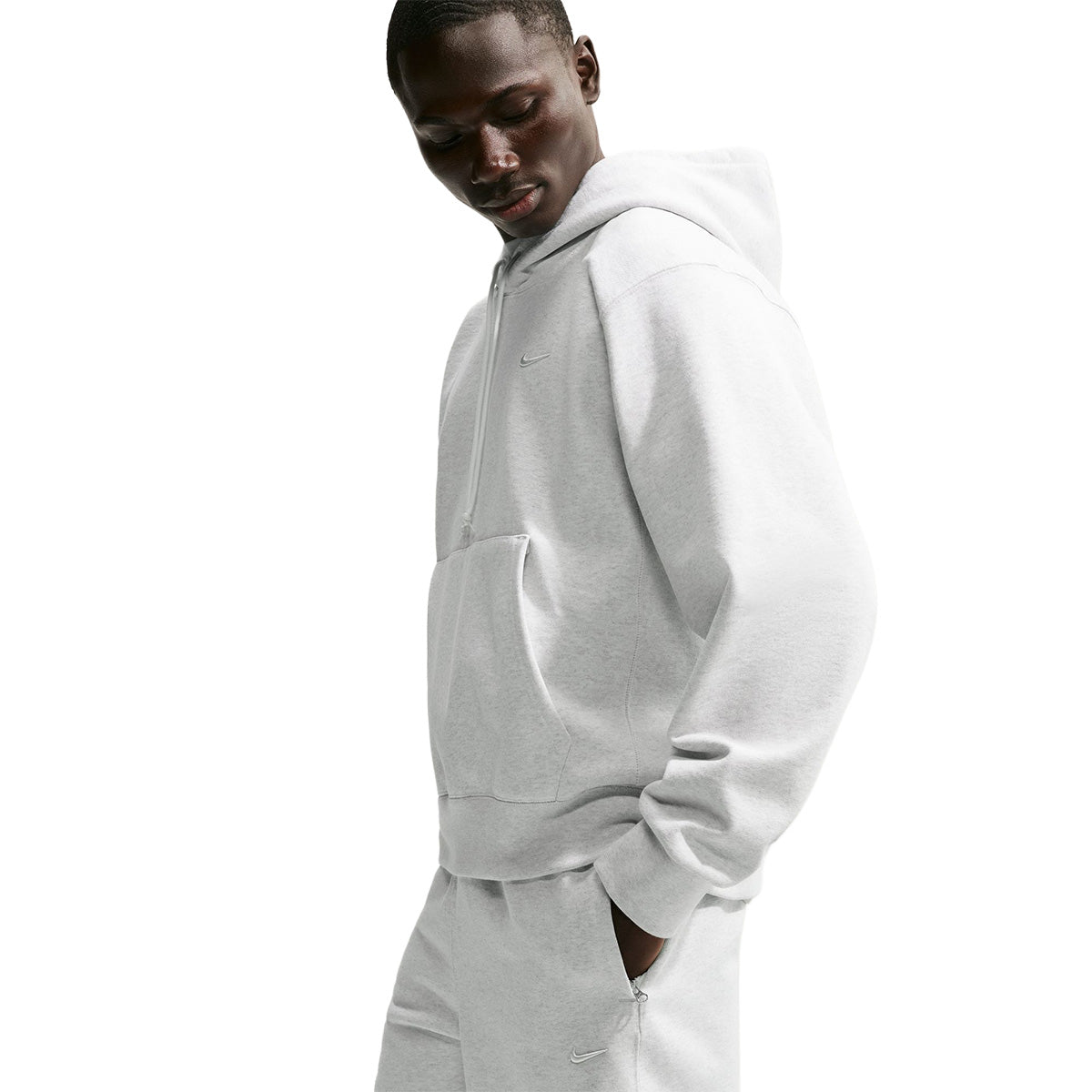 Energy Fleece Hoodie 'BIRCH HEATHER'