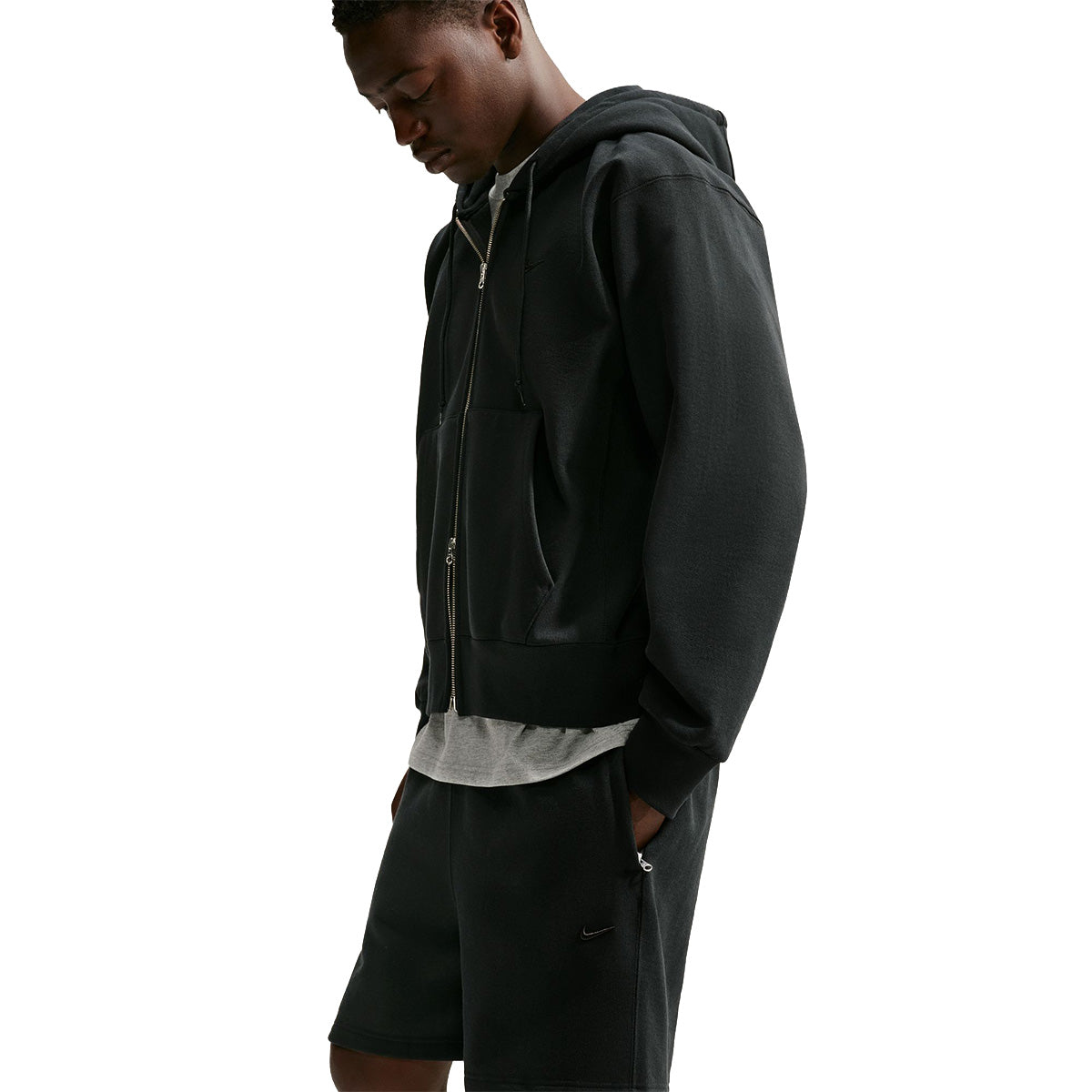 Energy Mens Fleece Shorts 'BLACK'
