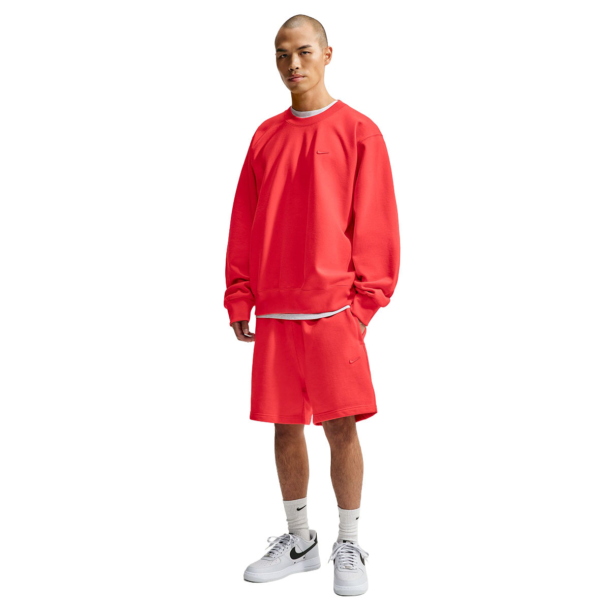 Energy Fleece Shorts 'LT CRIMSON'