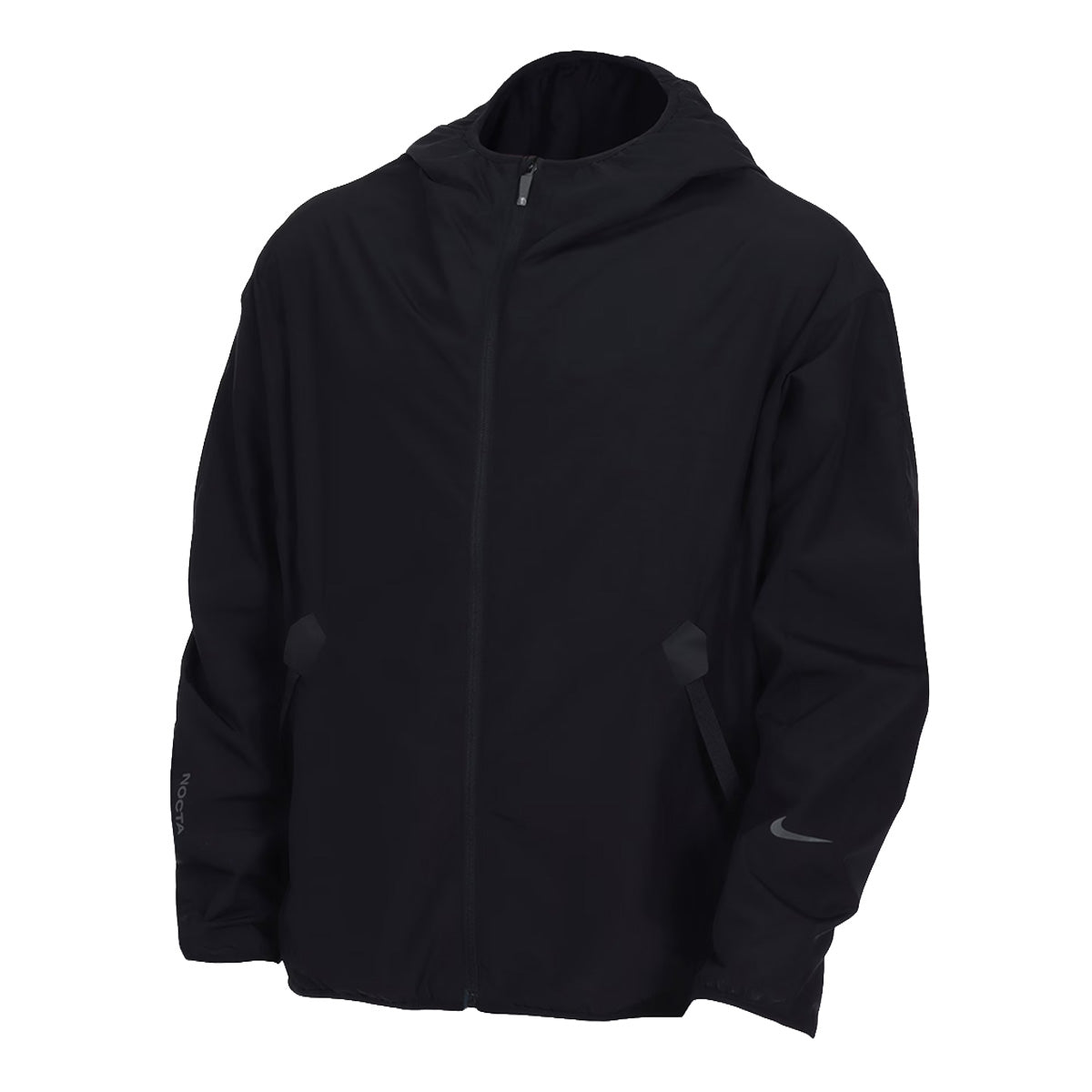 '+ NOCTA Men's Shroud Cut Track Jacket 'BLACK/BLACK/REFBLK'