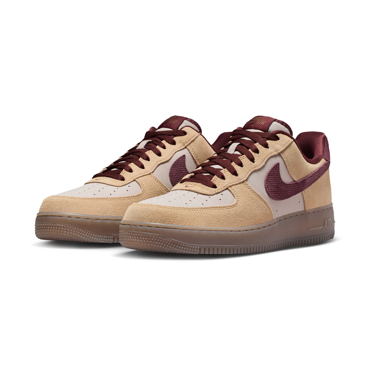 Air Force 1'07 'LINEN/BURGUNDY CRUSH/MOON PARTICLE'