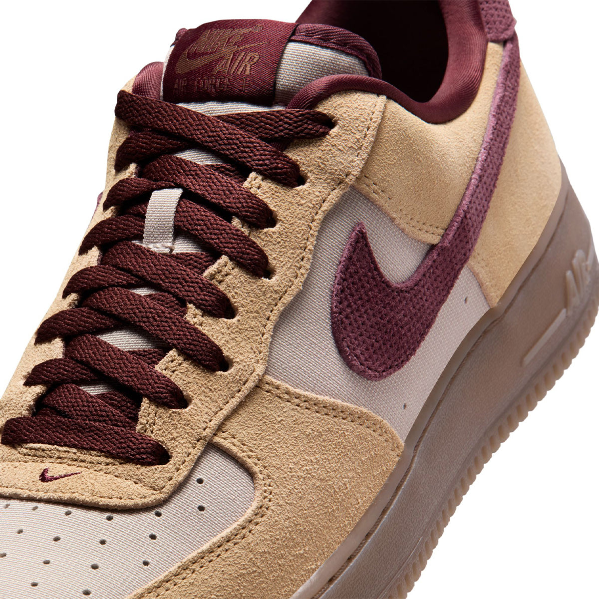 Air Force 1'07 'LINEN/BURGUNDY CRUSH/MOON PARTICLE'