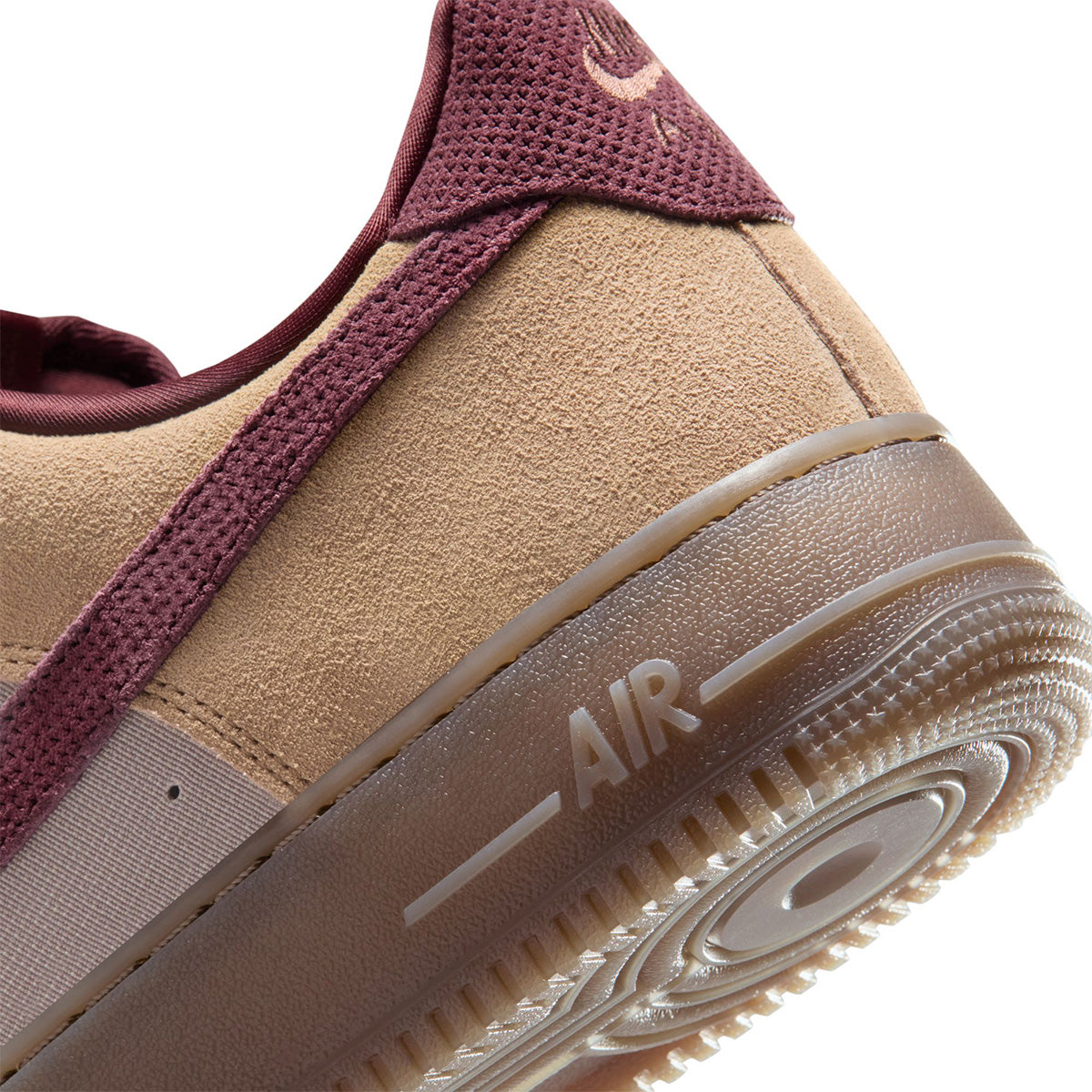 Air Force 1'07 'LINEN/BURGUNDY CRUSH/MOON PARTICLE'