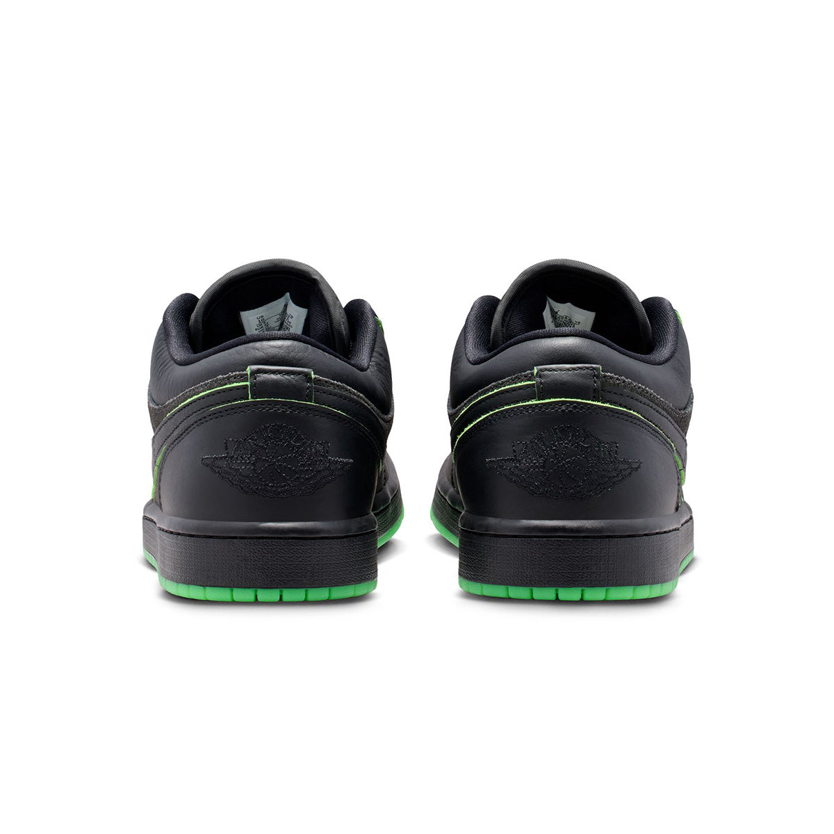 Air Jordan 1 Low SE 'BLACK/BLACK/SCREAM GREEN/DK SMOKE GREY'