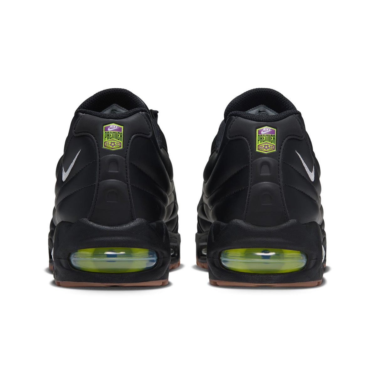 Air Max 95 Big Bubble Premium 'BLACK/WHITE/GUM MED BROWN/VOLT'