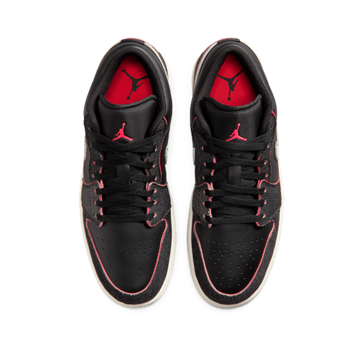 Air Jordan 1 Low SE 'Black/Black/Racer Pink/Pale Ivory'