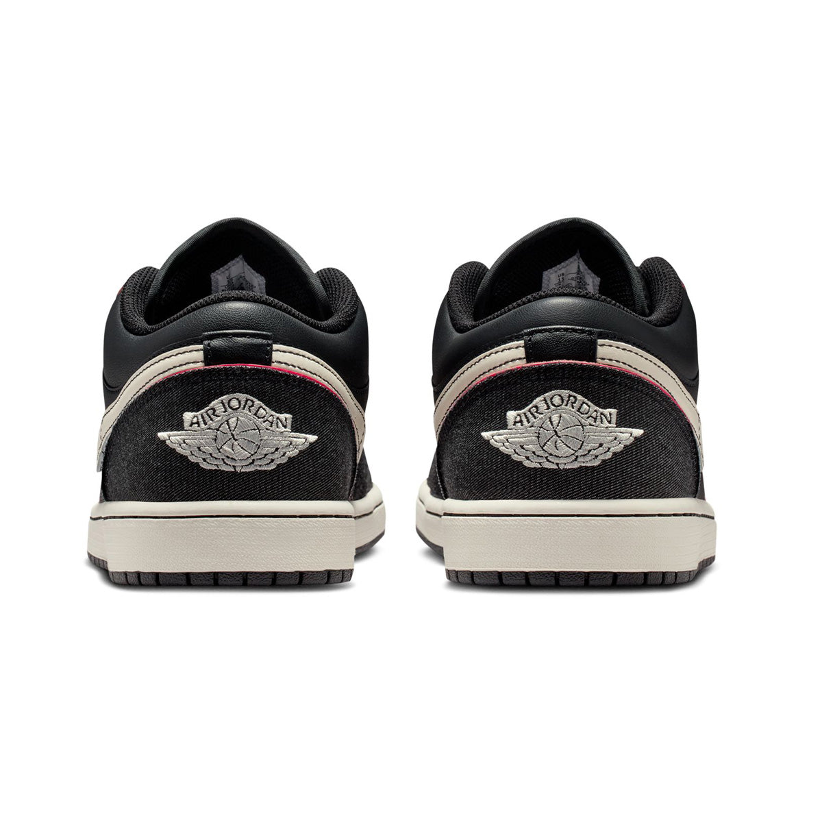 Air Jordan 1 Low SE 'Black/Black/Racer Pink/Pale Ivory'