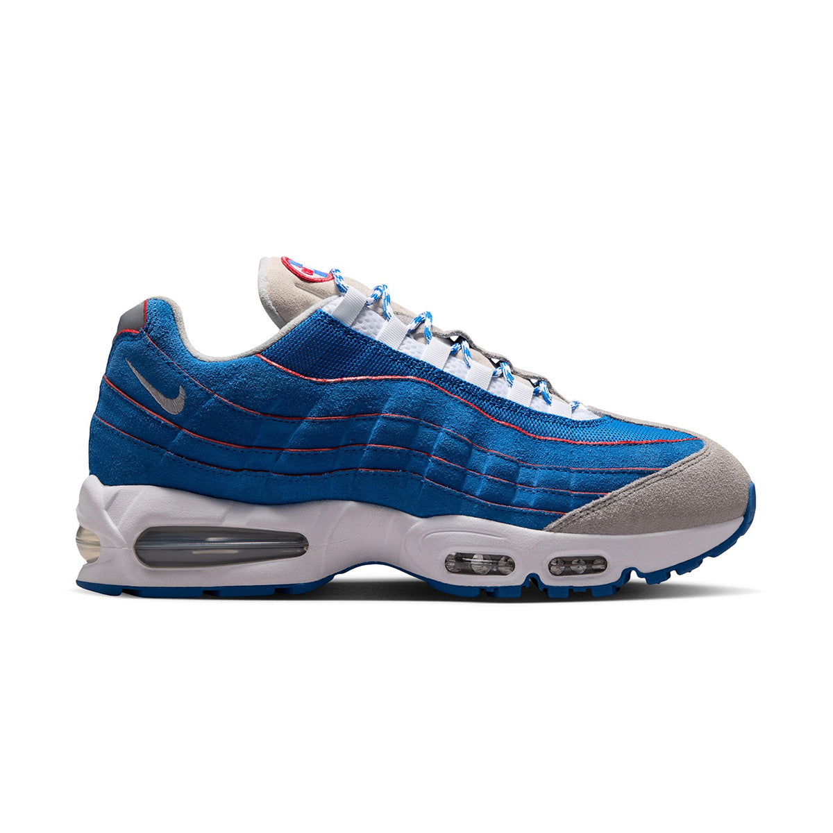 Air Max 95 Big Bubble 'BLUE SAPPHIRE/METALLIC SILVER/WHITE'