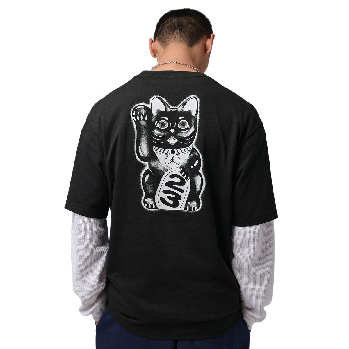 Jordan Brooklyn Mens T-shirt 'Black'