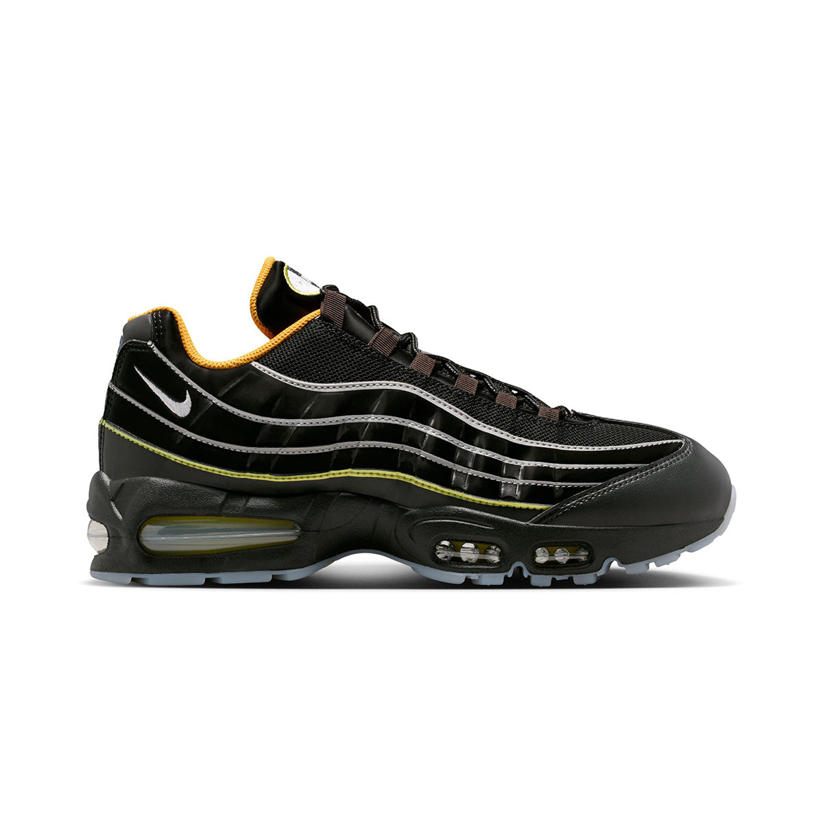 Ā Air Max 95 "Big Bubble" 'BLACK/WHITE/GOLD LEAF/PEAR'