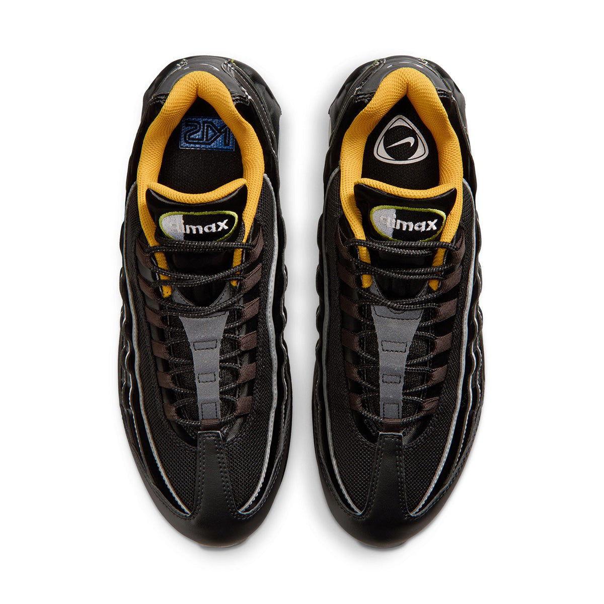 Air Max 95 "Big Bubble" 'BLACK/WHITE/GOLD LEAF/PEAR'