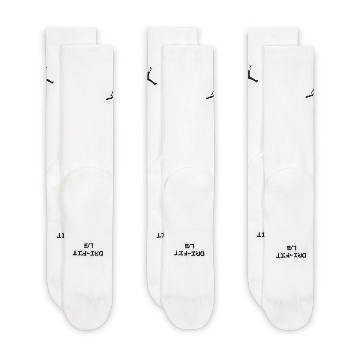 Everyday Crew Socks 3-Pair 'BLACK/WHITE'