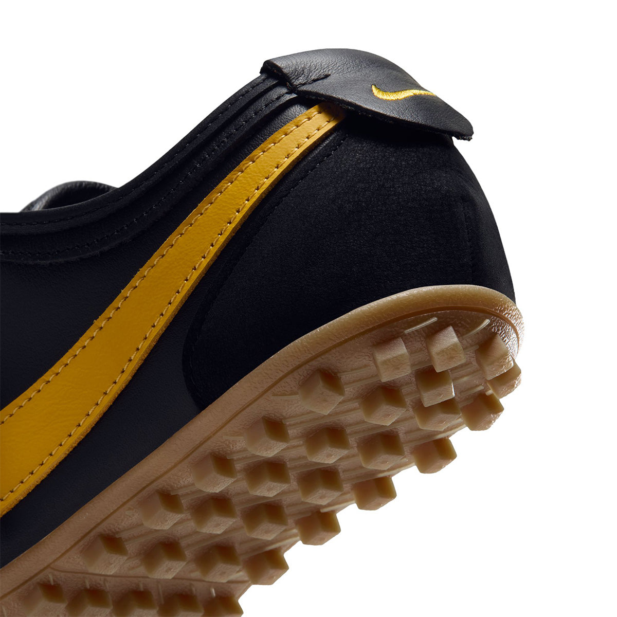 Wmns Moon Shoe OG Leather 'BLACK/YELLOW OCHRE/GUM LIGHT BROWN'