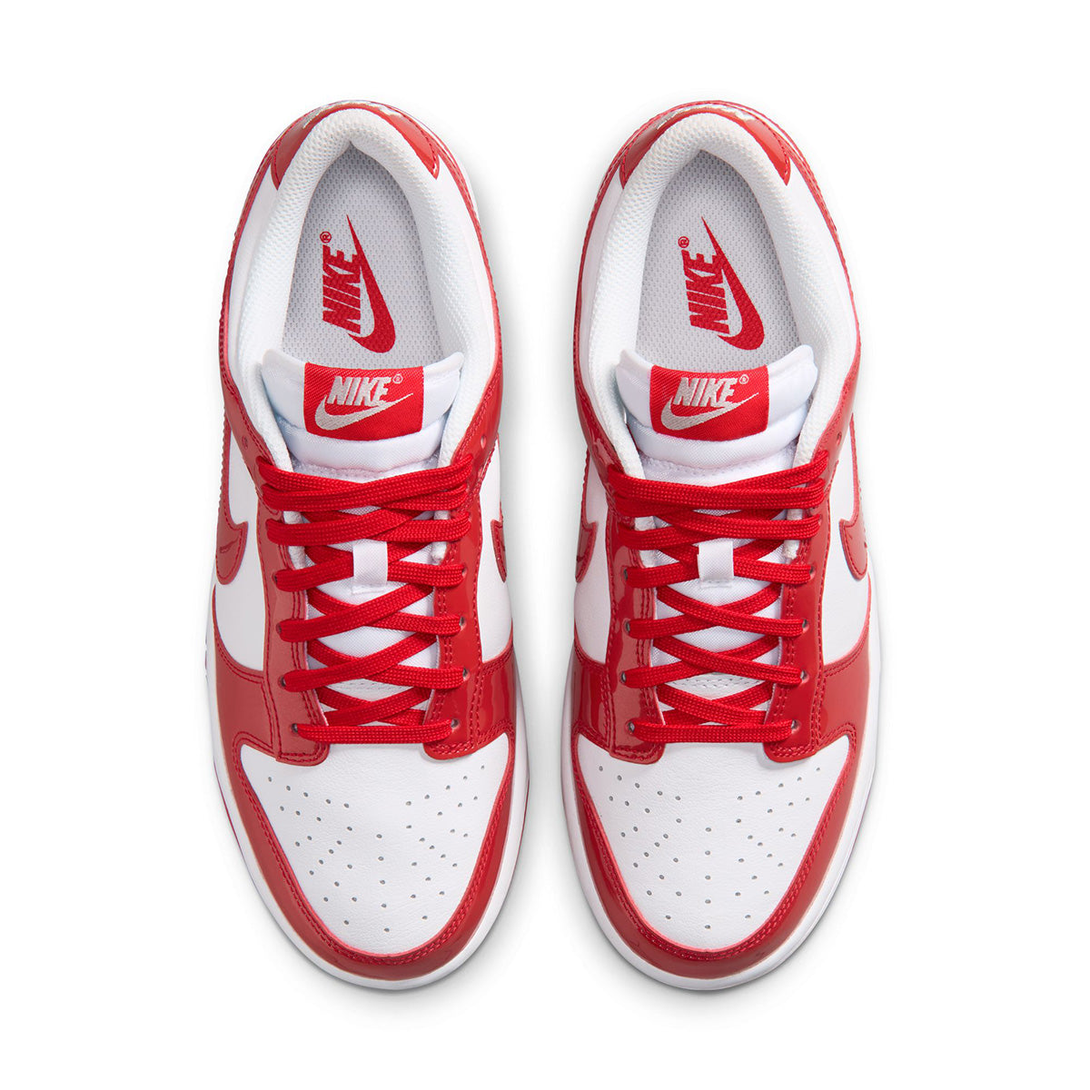 Wmns Dunk Low SE 'WHITE/UNIVERSITY RED/WHITE'
