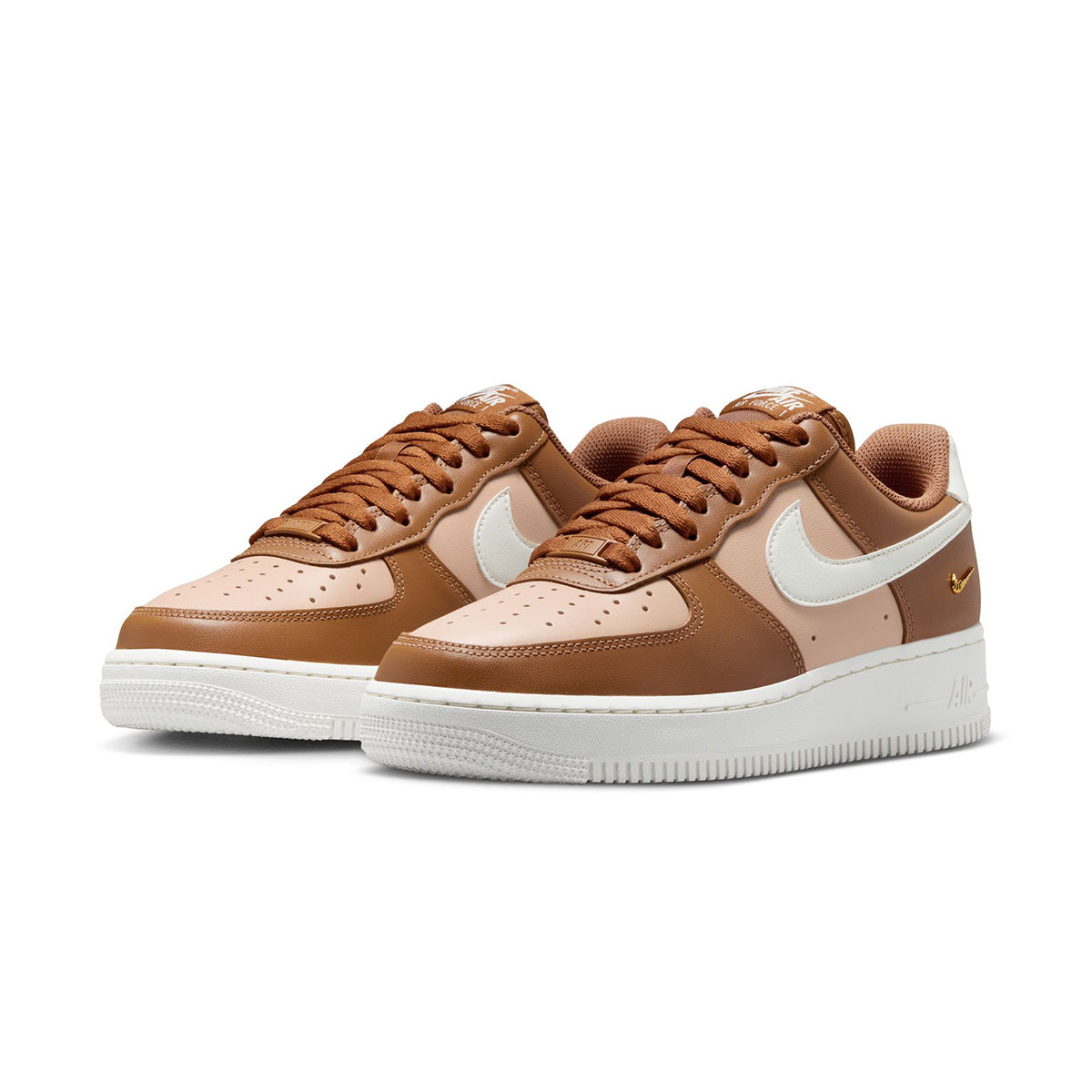 Wmns Air Force 1'07 'LT BRITISH TAN/SAIL/HEMP/METALLIC GOLD'