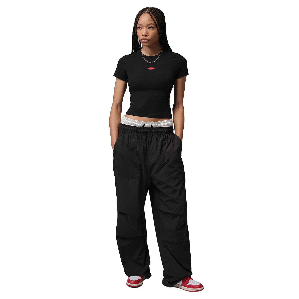 Jordan Flight Wmns Tshirt 'Black'