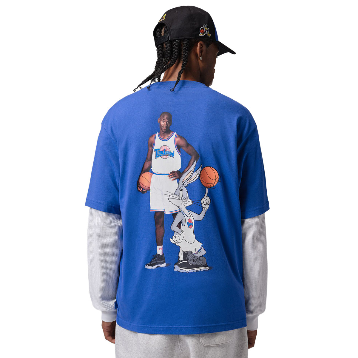 Jordan Brooklyn Space Jam Crew Neck T-shirt 'VARSITY ROYAL'