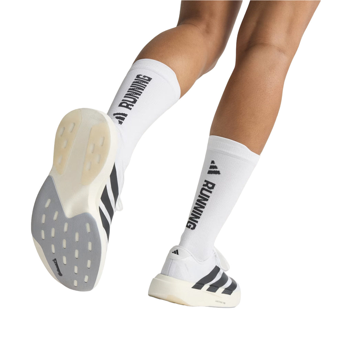 Wmns Adizero EVO SL 'Cloud White / Core Black / Cloud White'