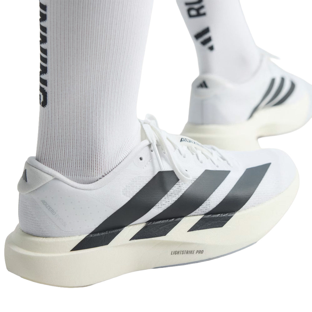 Wmns Adizero EVO SL 'Cloud White / Core Black / Cloud White'