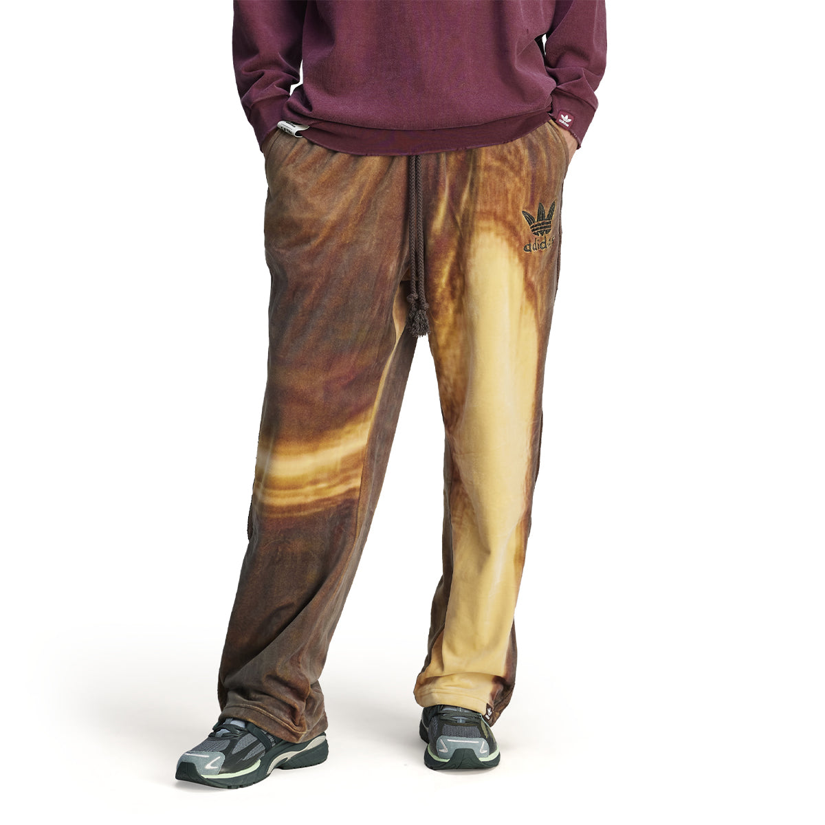 ADI004 AOP PANT Song For The Mute 'Brown'
