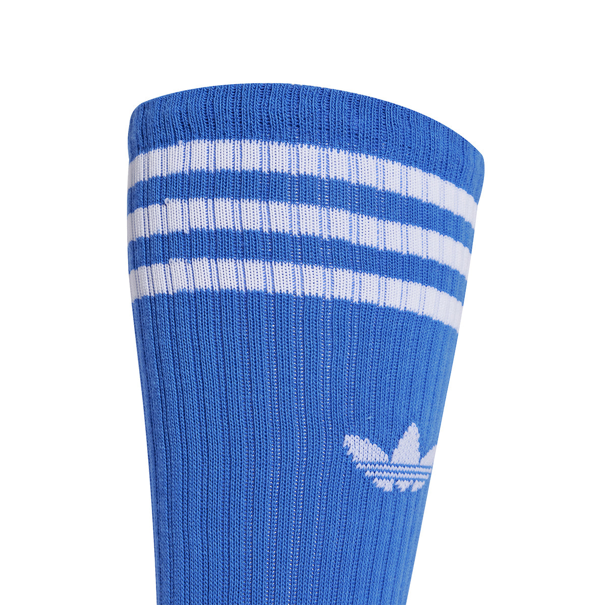 Solid Crew Socks 'Blue/Red/Green'