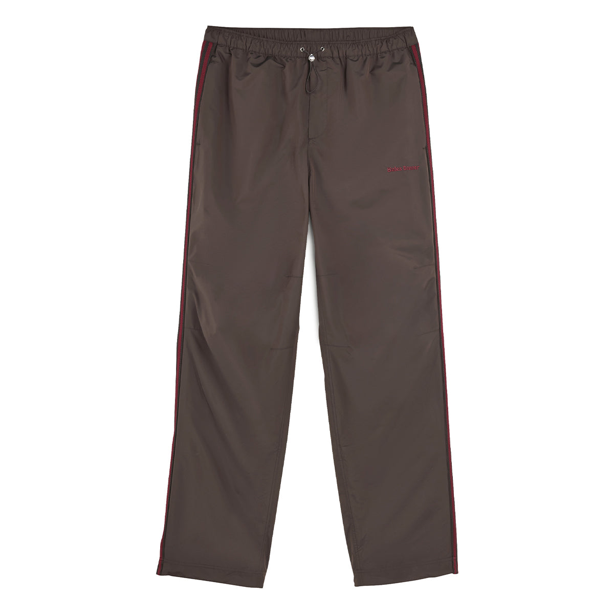 Wales Bonner NYLON TRACKPANTS 'Night Brown'