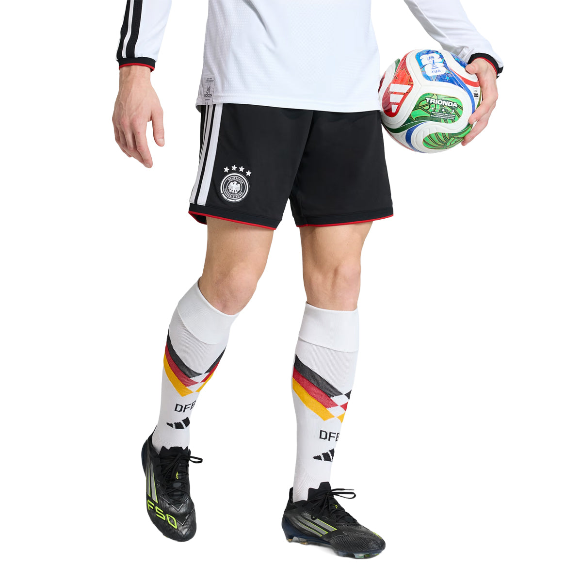 Germany 26 Home Shorts 'BLACK'