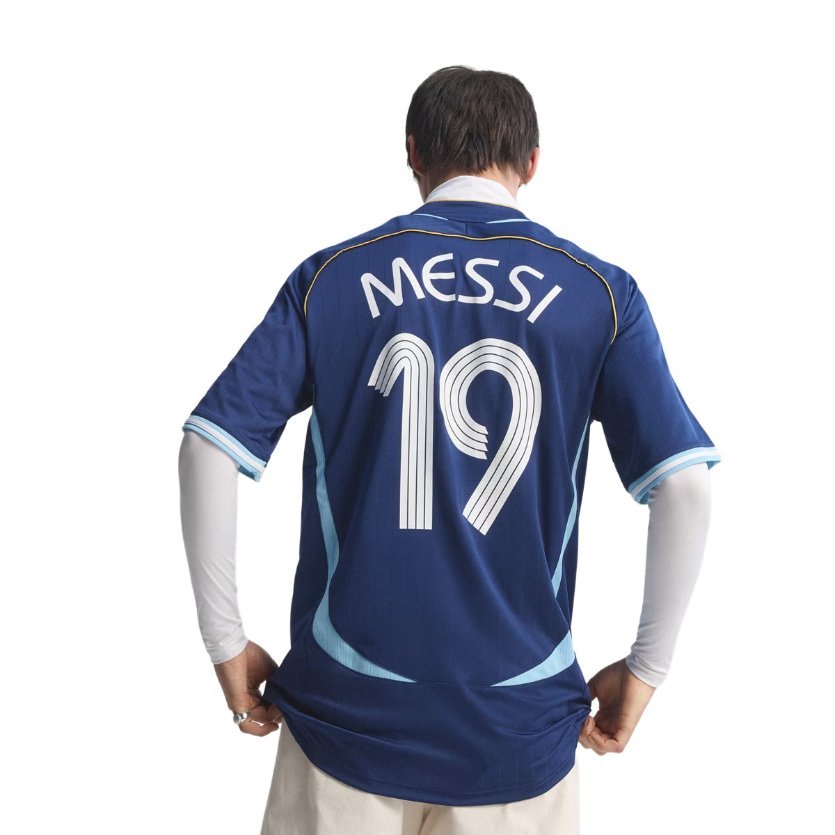Argentina Away Jersey 2006 Messi 'DARK BLUE'