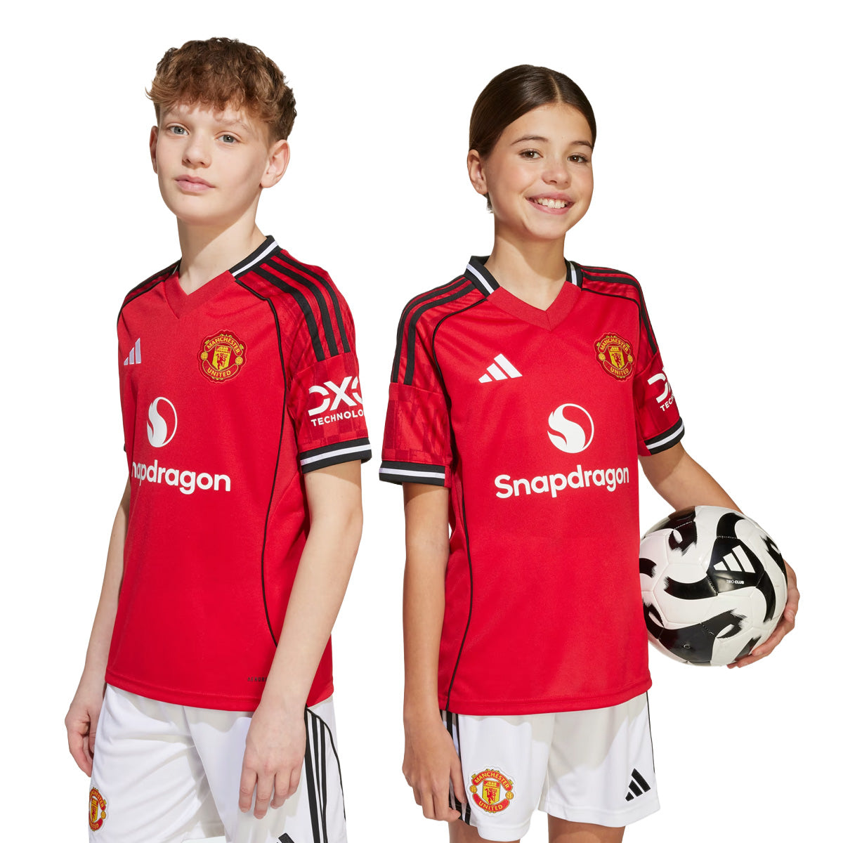 Manchester United 25/26 Home Kids Jersey
