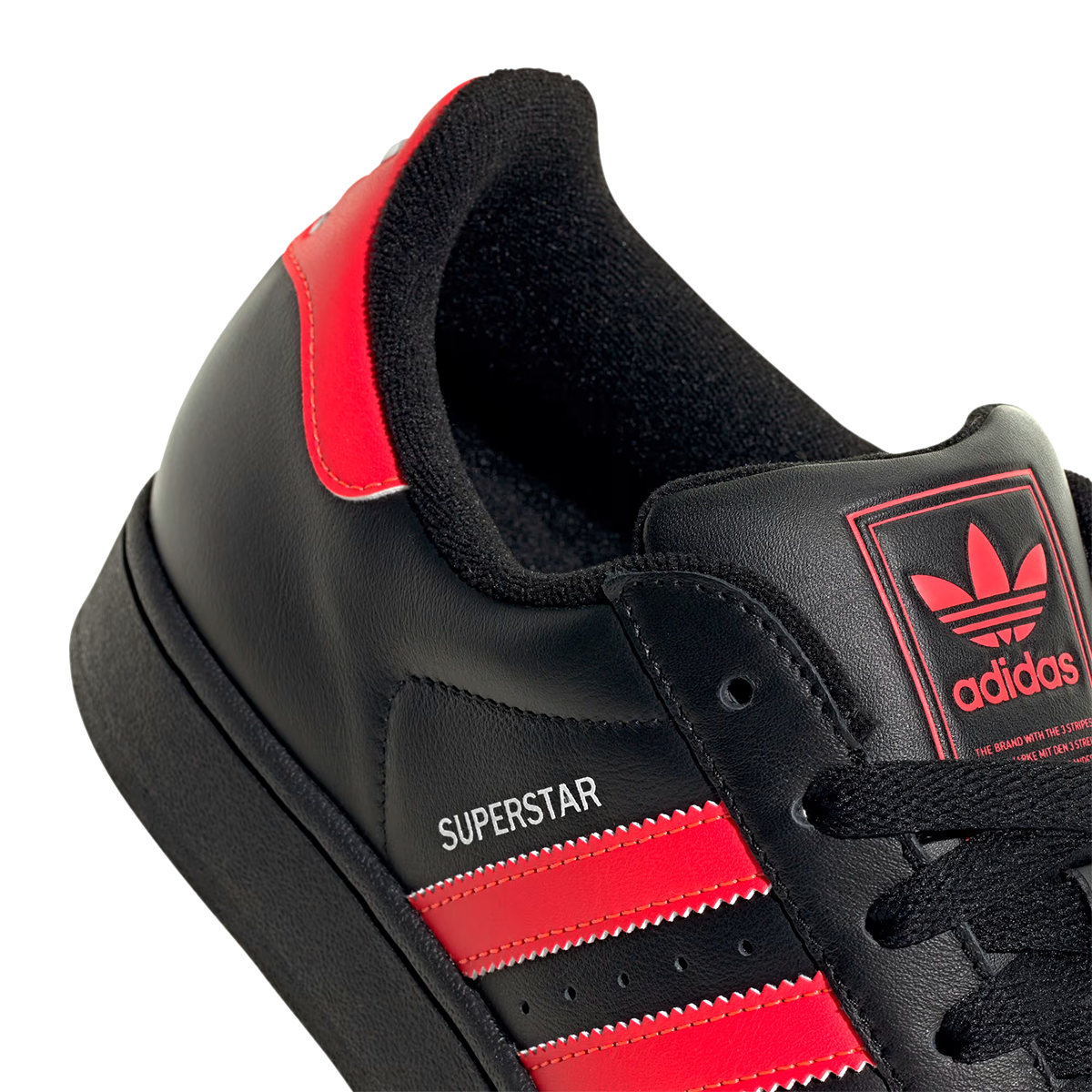 Superstar II 'CBLACK/LUCRED/FTWWHT'